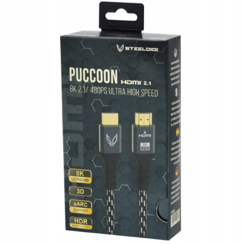 STEELDIGI HDMI CABLE ULTRA HD 8K HDMI 2.1 3M STEELDIGI HDMI CABLE ULTRA HD 8K HDMI 2.1 3M